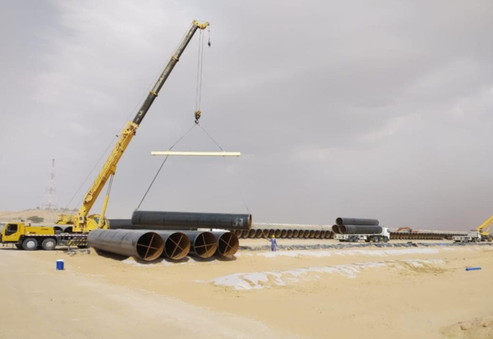 阿联酋EWE输水项目2020年